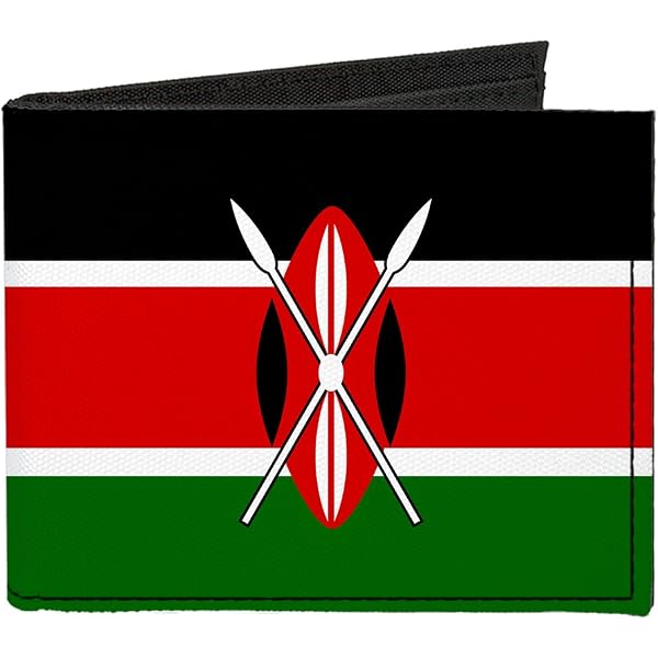 Buckle-Down Serbia Flag Bi-fold Wallet – Canvas Men’s Wallet With ID Window & Card Slots - View #11
