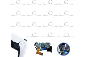 LYHURK 15 pièces de remplacement L2 R2 ressorts de bouton de déclenchement, ressort de bouton de déclenchement les accessoires de réparation de pièces de contrôleur Playstation PS5