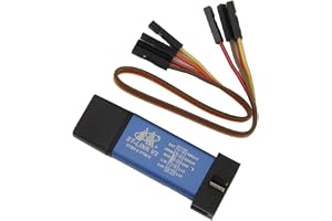Robocraze ST-Link V2 Debugger | STM8 STM32 Programmer | ST-Link V2 Programmer | STM8 & STM32 Debugger | Metal Shell Design | Portable USB Programmer | Ideal for ARM MCU Development