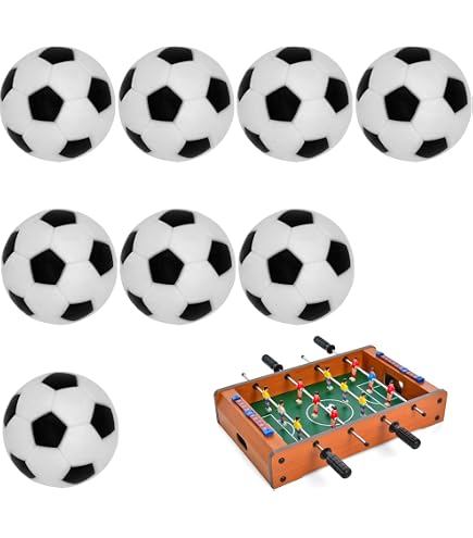 Balles de babyfoot en plastique Smoby - Lot de 3 - Diamètre 34mm