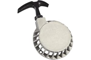 Hlyjoon accensione per Mini Quad 50 Mini avviamento a Strappo in Lega, Mini avviamento a Strappo in Lega Avviamento a Strappo Accensione a trazione per Mini-Bici per ATV 49CC Pocket Bike