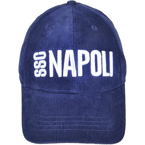 Enzo Castellano Cappello Zuccotto Azzurro Con Logo Bianco Napoli Calcio