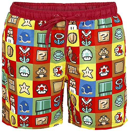Preisvergleich Produktbild Super Mario Allover Badeshorts allover XL