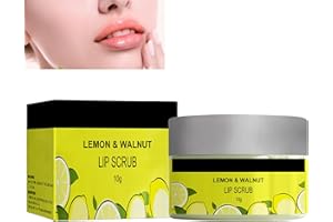 GNAUMORE Lip Scrub Exfoliator,Gentle Lip Exfoliator for Smooth,Lip Scrubs Exfoliator,Lip Mask Overnight for Lip Line Wrinkle Treatment,Lip Moisturizer for Dry Lips and Chapped Lips 10G
