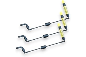 TJR TACKLE 3 TJRS Bite Indicators Swingers Carp fishing Tackle for Bite Alarms and bank sticks