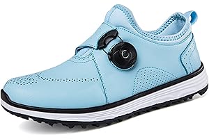 BOEBIZ Waterproof Golf Shoes Women's Pink Outdoor Lightweight Premium Golf Sneakers Girls Comfort Sneakers 36-47 Sizes