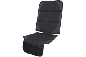 LittleLife Protector de Asiento de Coche para Asientos Infantiles con Tela Impermeable y Acolchado Grueso, Se Adapta a Isofix