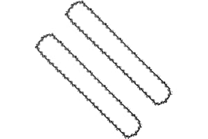 Opuladuo 2X 16 Inch (40 cm) Chainsaw Chains for Hyundai HYC2400E, Replacement Chain Saw Chain fit Oregon CS1400 Chainsaw, 16 inch Chainsaw Chains for McCulloch CSE2040S