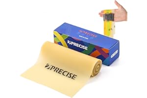 TETOTAK PRECISE 2M Gomas Tirachinas Profesional 0,5/0,6/0,65/0,7/0,75/0,8mm Látex Natural Competición Para Adultos de Caza Potente (0,65 mm)