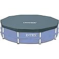 Intex 28030 Protective Cover For Tubular Pools 10FT with Diameter 3.05M. Pool Cover is 3.10M