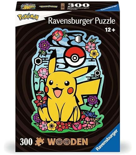 Ravensburger - Puzzle Disney Wooden De Stitch, Rompecabezas De Madera, Regalo Para Adultos Y Niños De 10+ Años, 15 Figuras, 150 Piezas, 20x25 Cm