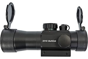 X- BOW FMA ENGINEERING X-Bow FMA Multi Dot - 2x40 - Zielfernrohr, hochwertige Metallbauweise, mit dem Schraubverschluss kann die Optik bequem und fest auf der Picatinny-Schiene der Armbrust montiert Werden