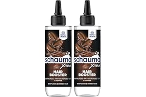 ‎SCHAUMA SCHAUMA XTRA Hair Booster Tonic (2x 200 ml), Hair Tonic hilft Haarausfall vorzubeugen, Kopfhaut Tonikum mit Koffein aktiviert die Haarwurzel bei kraftlosem & dünnem Haar