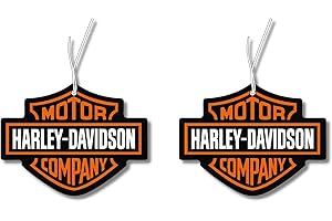 2x Duftbaum Harley Motiv, Auto lustig Duftspender, Duftbaum Auto tuning Set, Lufterfrischer, Duftanhänger Auto, Biker, Davidson