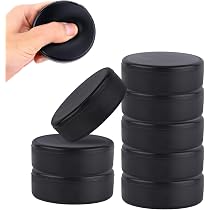 8 Rondelles De Hockey En Mousse - Diamètre 7,5cm - Pour Entraînement Intérieur Et Extérieur