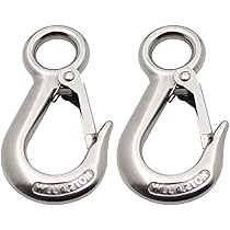 Gancio Sollevamento DOJA Barcelona - 500 Kg, Acciaio Zincato, Con Blocco Sicurezza, Per Carichi