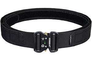 AMOC Kampfgürtel, 2 Zoll Taktischer Gürtel zum Laserschneiden Kampfbund