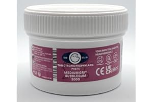 Glove Club Ltd Prophy Paste Thixotropic Bubblegum 200gram Medium Grit Pink Teeth Polishing Cleaning Stain Removal