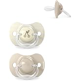 Suavinex, Pack of 2 Pacifiers for Babies +18 Months, with Physiological Silicone Teat SX Pro Symmetrical, Flat and Flexible,