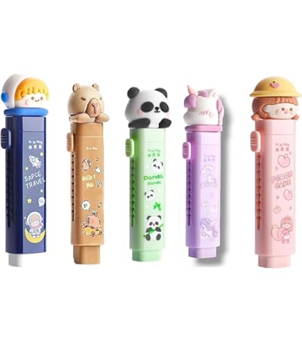 Buy Lightning McQueen Luigi + 2 Mysteries (4 Mini-Erasers) - Pixar