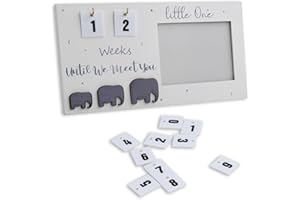 hongmo Hellgrau Baby Sonogramm Bilderrahmen Baby Scan Bilderrahmen Baby Scan Fotorahmen Holz Ultraschall Bilderrahmen Schwangerschaft Mama to Be Ankündigung Geschenke
