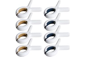 PANYI 8 Pezzi Mollette Da Bucato In Plastica, Grandi Clip Di Vestiti Antivento, Mollette Per Telo Mare, Fermagli Per Asciugamani, Adatto Per Lettini Da Spiaggia, Teli Mare, Stendibiancheria