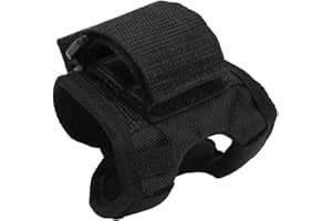 Akozon Guanto per Torcia Subacquea, Cinturino per Mano e Braccio Universale Regolabile con Supporto Morbido da Polso per Supporto Torcia Subacquea Luci da Immersione a LED