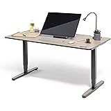 Yaasa Desk Pro 2 Elektrisch Höhenverstellbarer Schreibtisch, 160 x 80 cm, Eiche, mit Speicherfunktion und Kollisionssensor