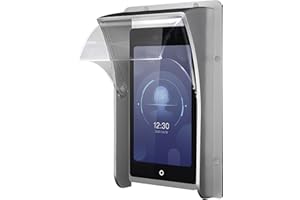 ZGZFEIYU Housse De Pluie pour Sonnette, Housse De Pluie pour Interphone, Auvent Transparent Et Étanche pour Contrôleur D'accès À La Maison, Lecteur De Carte De Mot De Passe