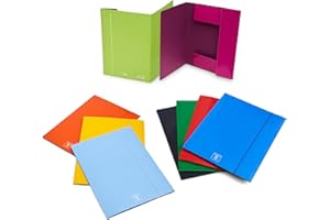 Pigna Lux okładka na dokumenty 3 klapy z gumowym ściągaczem, 10 sztuk