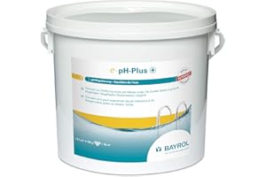 BAYROL e-pH-Plus 5 kg - Granulés purs pour Augmenter Rapidement Un ph Piscine trop Bas - Doseur Inclus