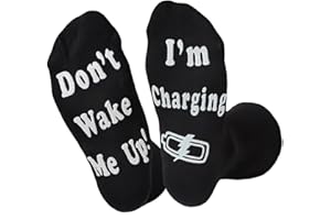 DEKZKED Father's Day Gifts from Daughter Son Funny Birthday Gifts for Men Dad Father Husband Grandpa, I'm Not Sleeping I'm Just Resting My Eyes Socks