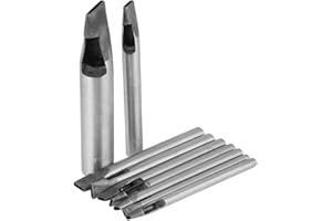 Oumefar Perforadora de Cuero con Agujeros Huecos, Perforadora de Forma Ovalada, Perforadora de Cuero Fino, Kit de perforación, Herramienta de Bricolaje para perforar, Perforadora, Manualidades