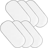 6 Pieces Waterproof Changing Pad Liners, Portable Pure Cotton Changing Pad Units Waterproof Reusable Changing Pad Diaper Chan