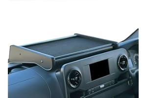 GENERISCH Armaturenbrett-Tisch kompatibel mit Mercedes Sprinter 2018–2025 – rutschfeste Cockpit-Ablage – Zusatzfläche für Dokumente, Smartphone, Getränke – Hochwertige robuste Verarbeitung für Fahrerhaus
