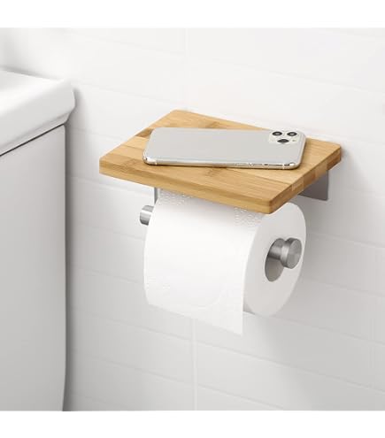 Ganci Adesivi In Bamb&ugrave; E Acciaio - 2 Pezzi Per Appendere Tutto Senza Rompere Le Pareti!