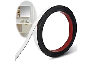 MIUUIPI Tira decorativa autoadhesiva flexible, molduras decorativas autoadhesivas, protección de bordes, listones para puertas, ventanas, marcos de espejos, paredes, techos, suelos, azulejos, bordes (12