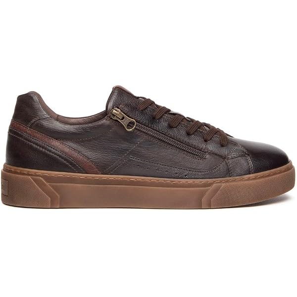 Scarpe Nero Giardini uomo sneakers in pelle E400240U Blu