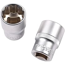 Jeu De Douilles Isolées BRILLIANT TOOLS 1/2" 21 Pièces - 8-36 Mm - Version Courte 12 Pans