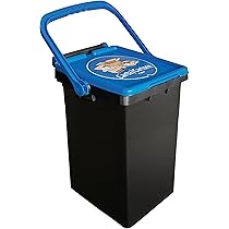 Ecoplast Pattumiera Differenziata 20 Litri Gialla - Plastica Riciclata Made In Italy - Foto 9