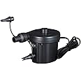 Bestway Air Pump, Corded Electric Mains Inflate/Deflate for Garden Pool & Air Beds. Black, 18 x 9.5 x 18 cm, 0.2 kg
