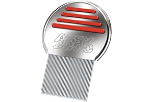 Assy 2000 Peigne à Poux Métal - Coloris aléatoire