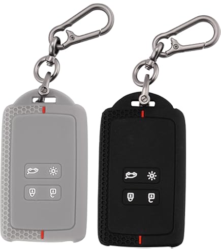 Siliconen Autosleutel Hoes Case Fob Shell voor Renault Koleos Kadjar Captur Talisman Espace Clio Megane 4 Knop Smart Sleutel Shell Set kopen vanaf een prijs van 1.65