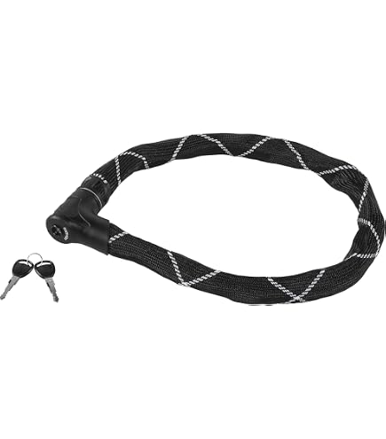 Antivol vélo à clé chaine CATENA 6806K marron 85cm ABUS - Montania Sport
