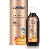 Validus Kids Balık Yağı + Multivitamin Takviye Edici Gıda Şurup 150 ml