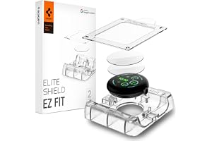 Spigen EliteShield EZ Fit Skärmskydd [2P] Google Pixel Watch 5/4/3 (45mm)