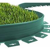&Ccedil;im Ayırıcı Esnek Plastik &Ccedil;im Sınırlayıcı Bord&uuml;r Taş Toprak Ayıracı 25 METRE YEŞİL