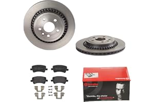 BREMBO BREMSSCHEIBEN Ø302 + BREMSBELÄGE HINTEN FÜR VOLVO C60 156 VOLVO ASIA C60