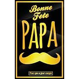 Amazon Fr Bonne Fete Papa Rose Moustache Carte Fete Des Peres Mini Livre D Or Pour Que Ce Jour Compte 12 7xcm Pialat Thibaut Livres
