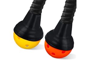 NQEUEPN 2pcs Ball Retriever for Pickleball, Black Pickleball Ball Picker Upper Portable Silicone for Pickleball Grabber Suction Cup for Paddle, Ball Pickup Tool Accessory for Pickleball Standard Rackets